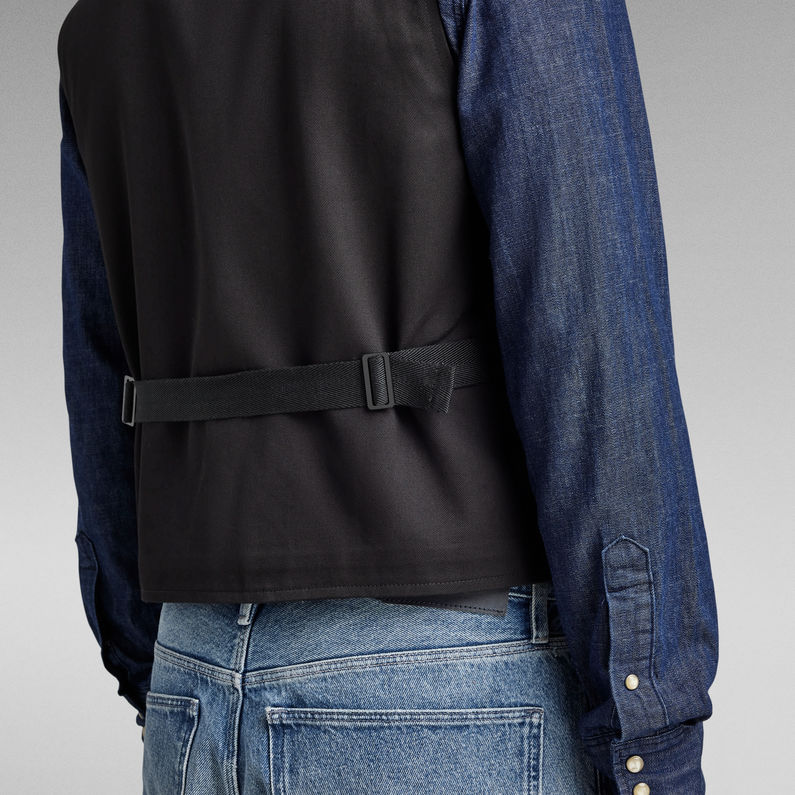 G-STAR® Field Pocket Weste Schwarz