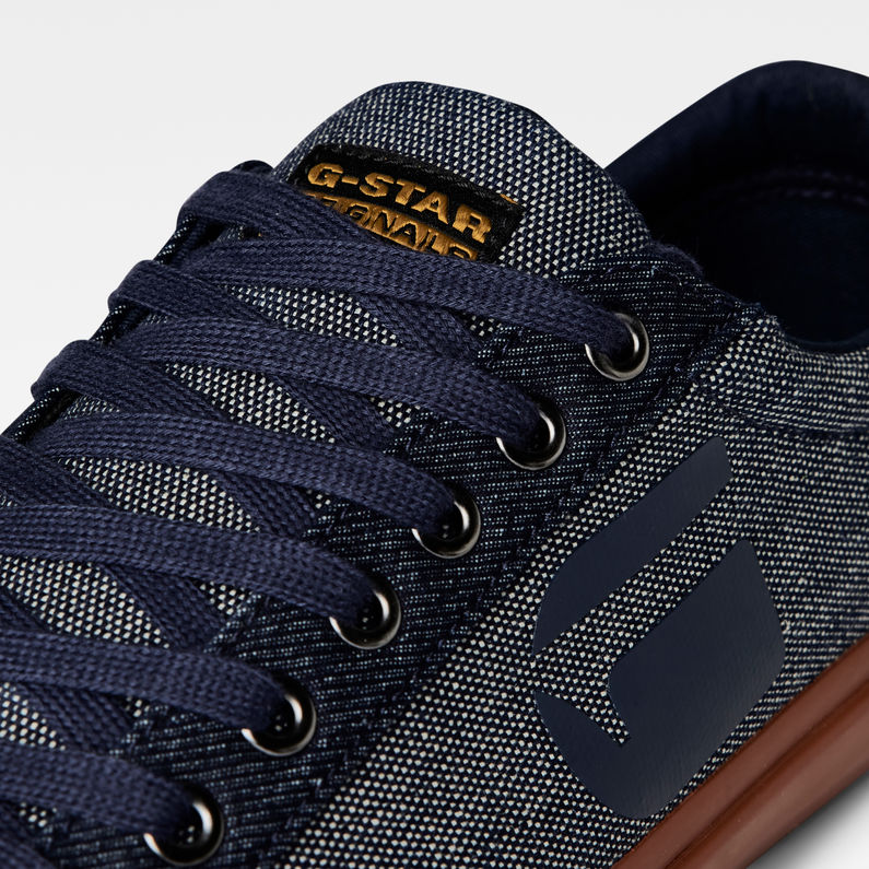 G-STAR® Meefic Denim Sneakers Dark blue detail