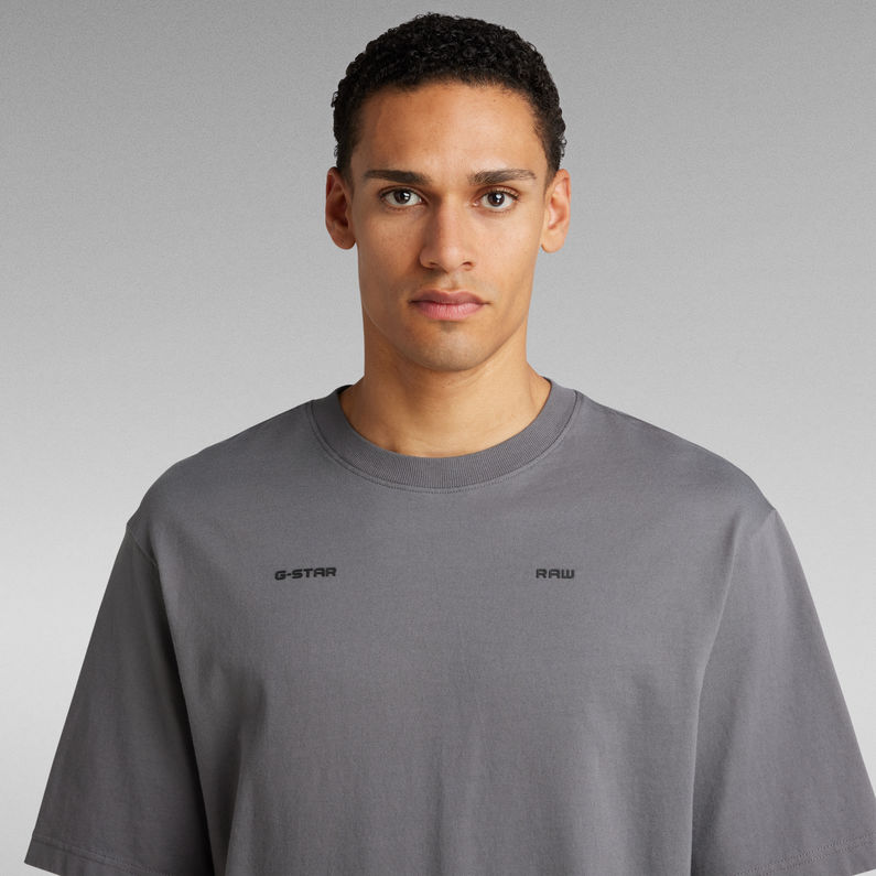 G-STAR® Camiseta Unisex Boxy Base Gris