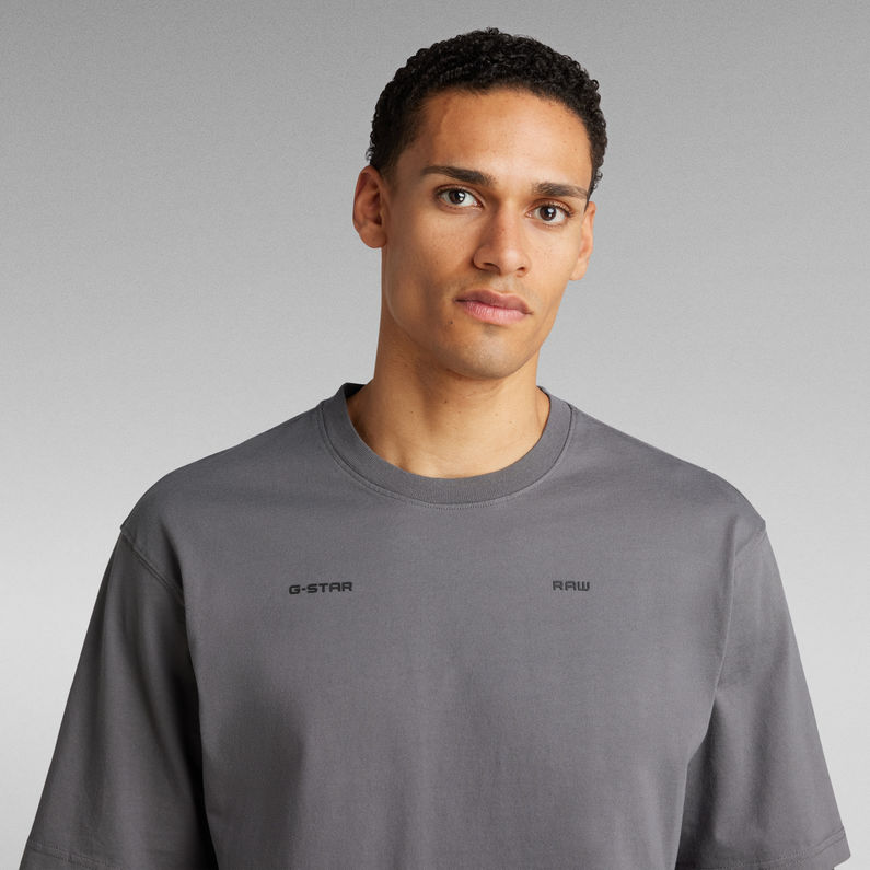 G-Star RAW® Unisex Boxy Double T-Shirt Grau