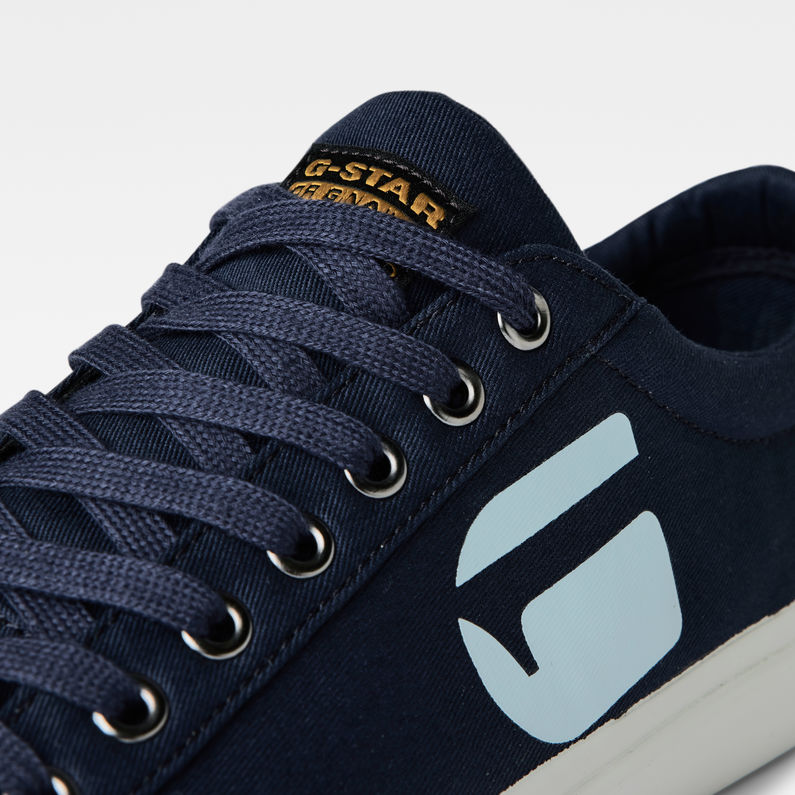G-Star RAW® Meefic Contrast Sneakers Donkerblauw detail