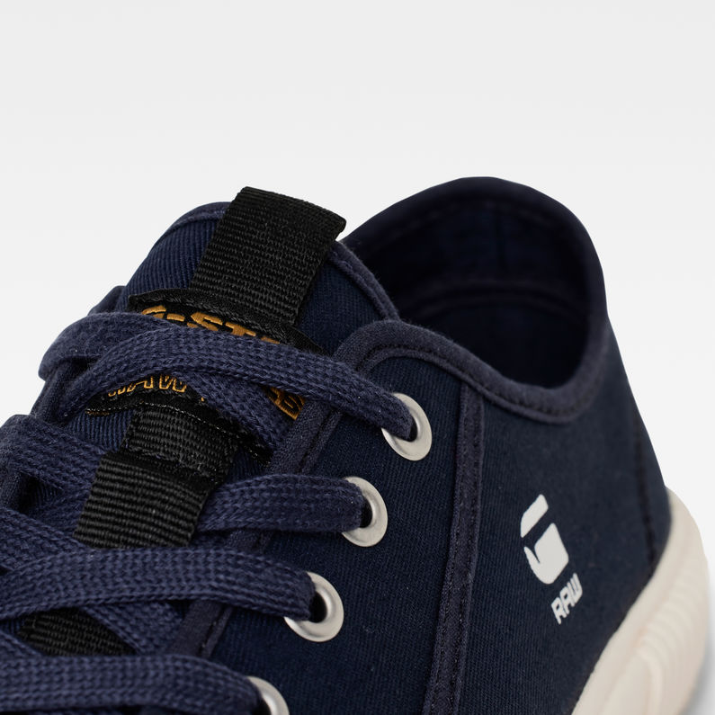 G-Star RAW® Noril Canvas Basic Sneakers Donkerblauw detail