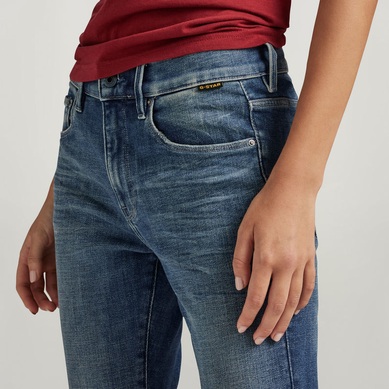 G-Star RAW® 3301 Skinny Ankle Jeans Mittelblau