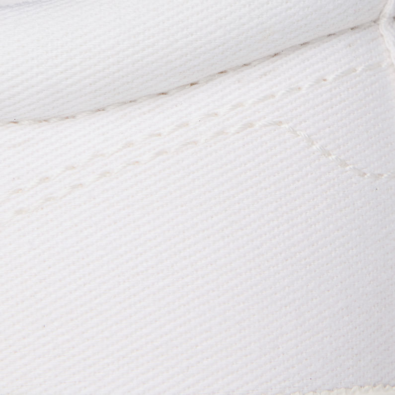 G-Star RAW® Baskets Meefic Tonal Blanc fabric shot