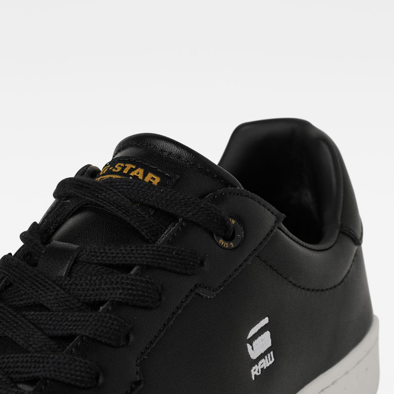 G-Star RAW® Cadet Leather Sneakers Schwarz detail