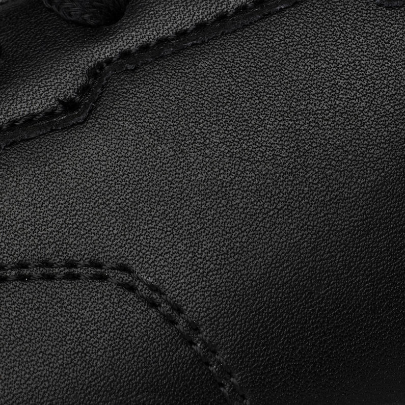 G-Star RAW® Cadet Leather Sneakers Zwart fabric shot