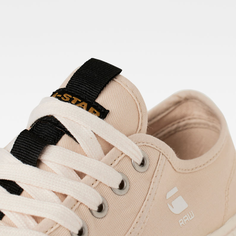 G-STAR® Noril Canvas Basic Sneakers Beige detail