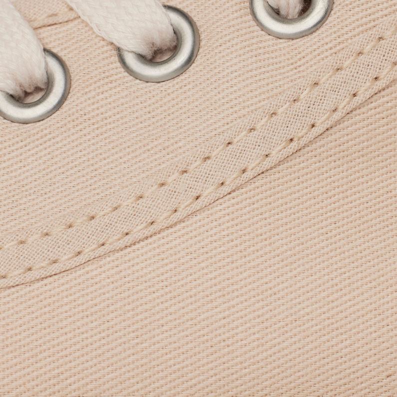 G-STAR® Noril Canvas Basic Sneakers Beige fabric shot