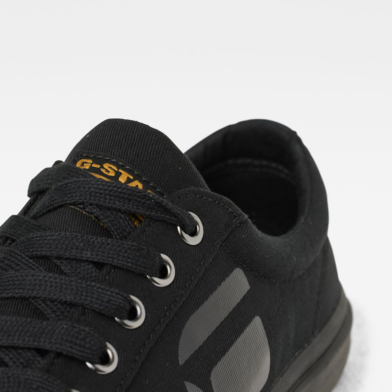 G-Star RAW® Meefic Tonal Sneakers Schwarz detail