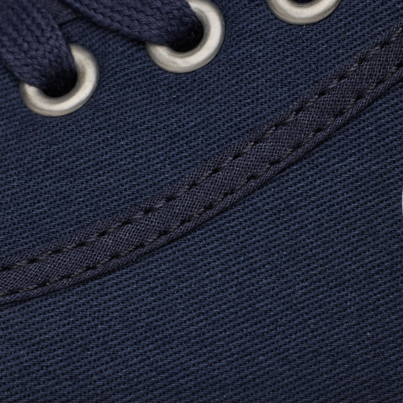 G-Star RAW® Noril Canvas Basic Sneakers Donkerblauw fabric shot