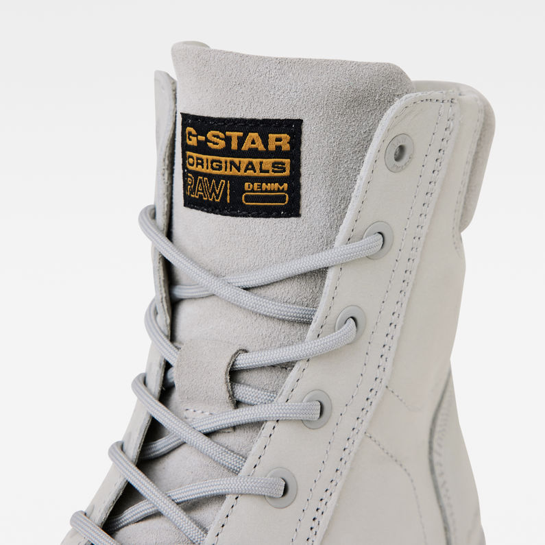 G-Star RAW® Noxer High Nubuck Boots Grey detail