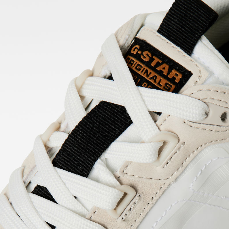 G-Star RAW® Theq Run Logo Match Sneakers Weiß detail