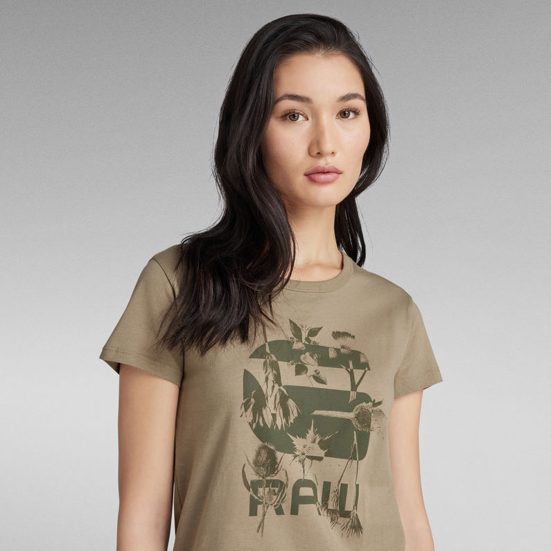 G-STAR® Logo Thistle T-Shirt Green