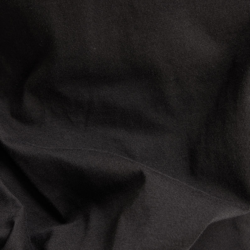 G-STAR® Loose V-Neck Kleid Schwarz