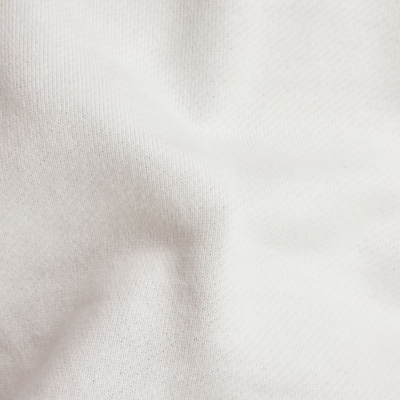 G-STAR® Premium Core RAW. Crewneck White