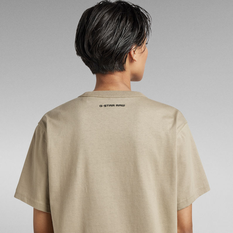 G-STAR® Unisex Premium Core 2.0 T-Shirt Beige