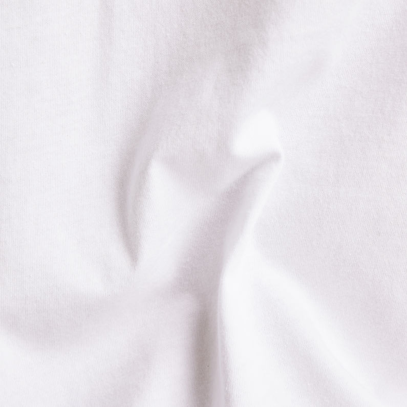 G-Star RAW® Puff Logo Slim T-Shirt White