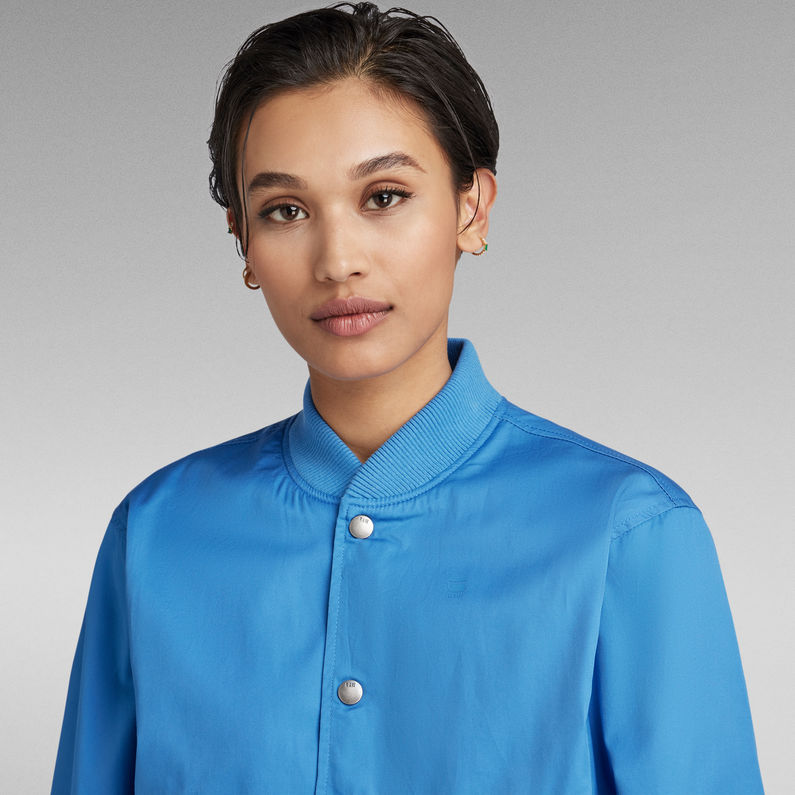 G-STAR® Deline Boyfriend Bomberjacke Mittelblau