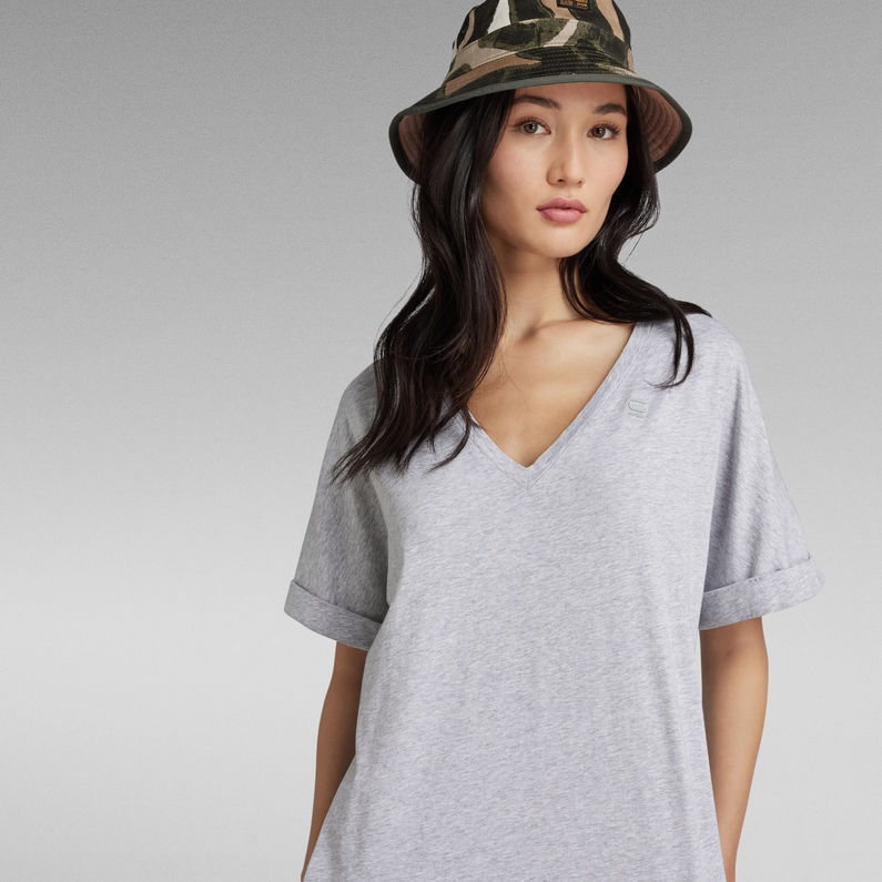 G-STAR® Jurk V-neck Loose Meerkleurig