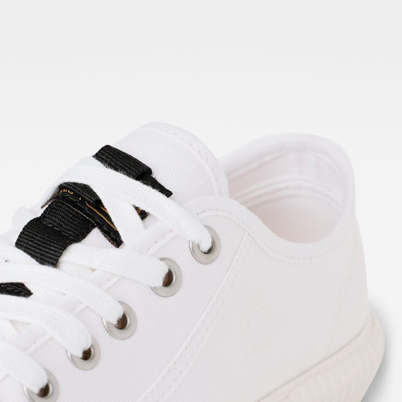 G-STAR® Noril Canvas Basic Sneakers Wit detail