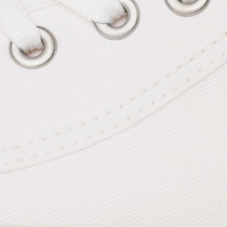 G-Star RAW® Noril Canvas Basic Sneakers White fabric shot