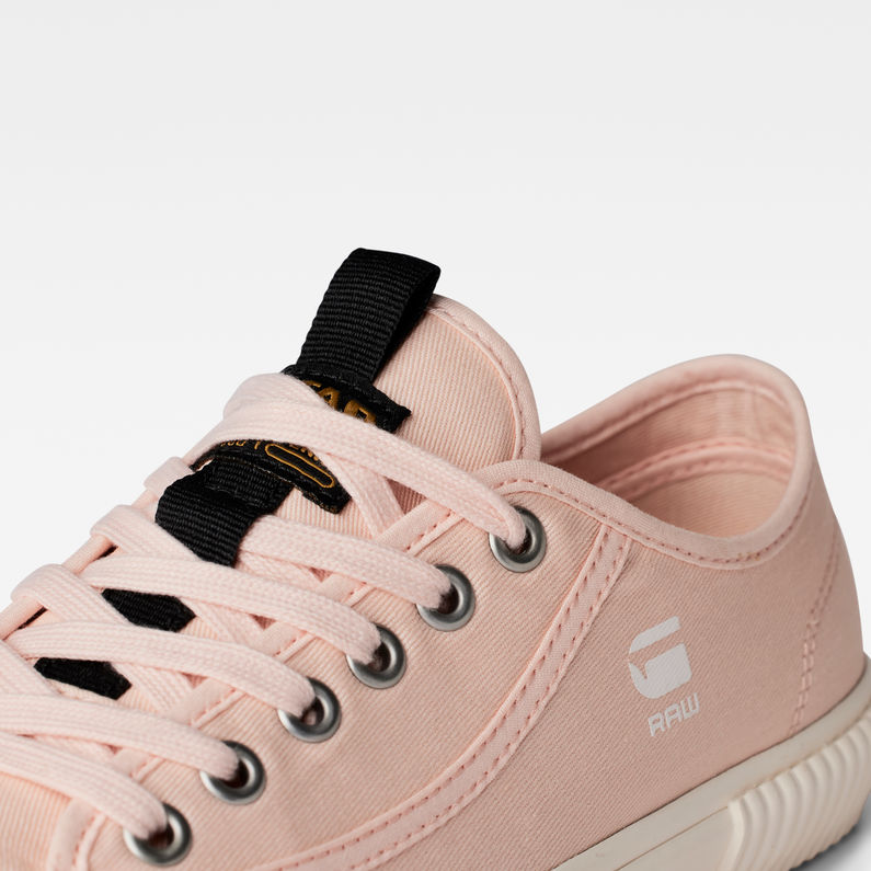 G-Star RAW® Noril Canvas Basic Sneakers Roze detail