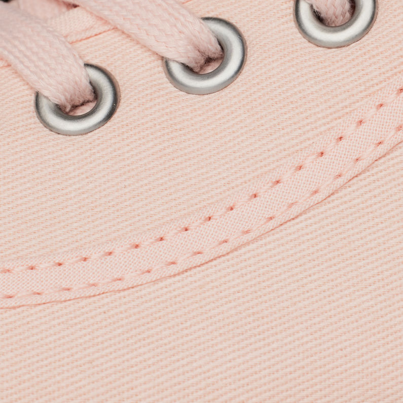G-STAR® Noril Canvas Basic Sneakers Pink fabric shot