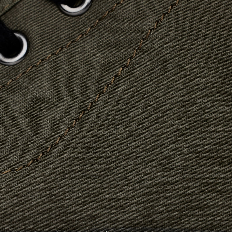 G-Star RAW® Meefic Bo Mid Sneakers Green fabric shot