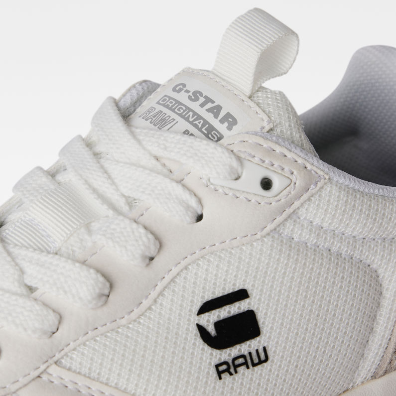 G-STAR® Baskets Theq Run Mesh Blanc detail