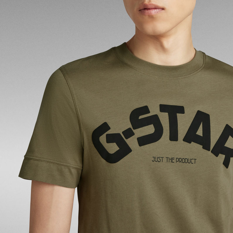 G-STAR® Puff Logo Slim T-Shirt Green