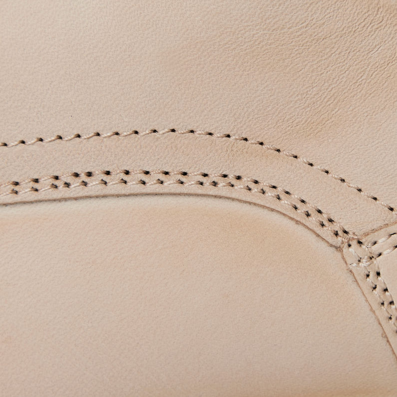 G-STAR® Zapatos Vacum II Washed Leather Beige fabric shot