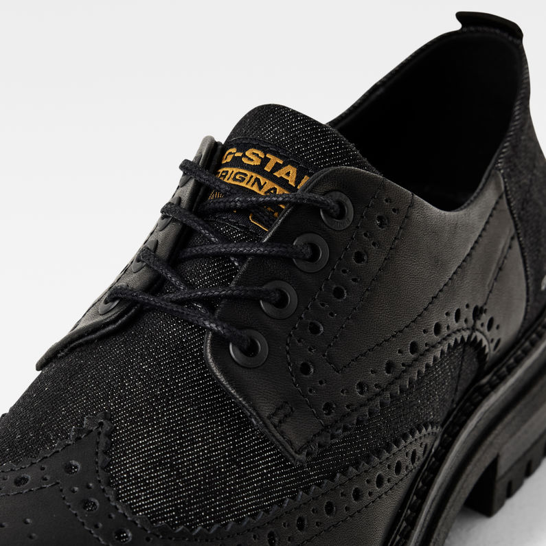 G-STAR® Chaussures Midge Denim Noir detail