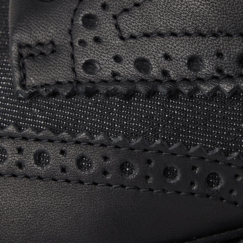 G-Star RAW® Chaussures Midge Denim Noir fabric shot
