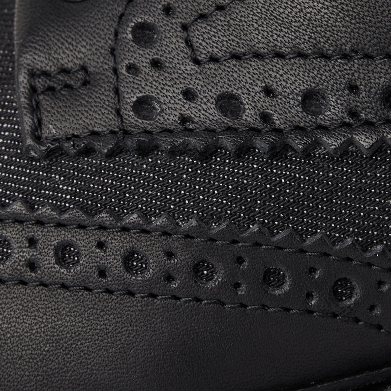 G-Star RAW® Midge Denim Shoes Black fabric shot