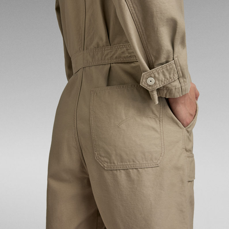 G-Star RAW® Multi Zip Jumpsuit 2.0 Beige