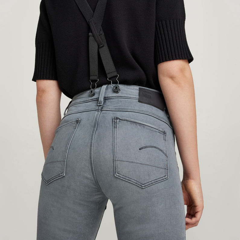 G-Star RAW® Worker Radar Tuinbroek Grijs