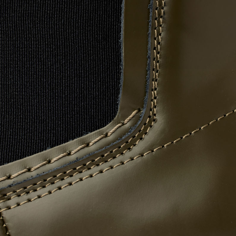 G-STAR® Gann Chelsea BXL Stiefel Grün fabric shot