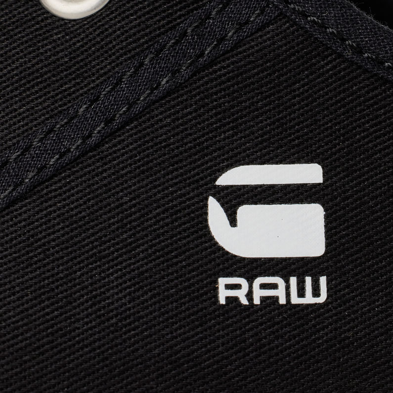 G-Star RAW® Noril Canvas Basic Sneakers Schwarz fabric shot