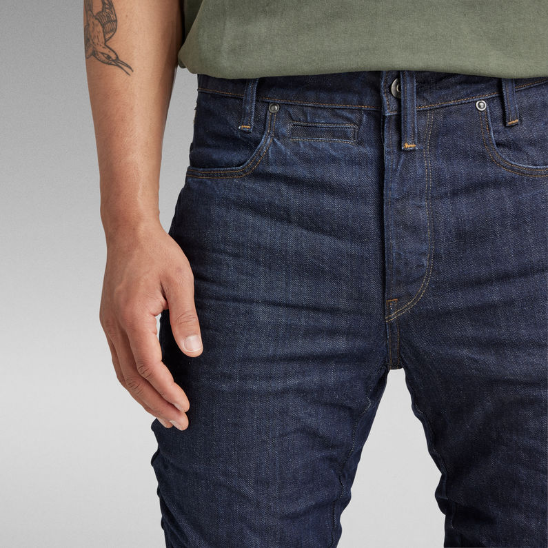 ★G-STAR RAW STAQ 3D TAPERED リップル加工 テーパード G-STAR RAW（ジースターロゥ）の「Staq 3D Straight Tapered