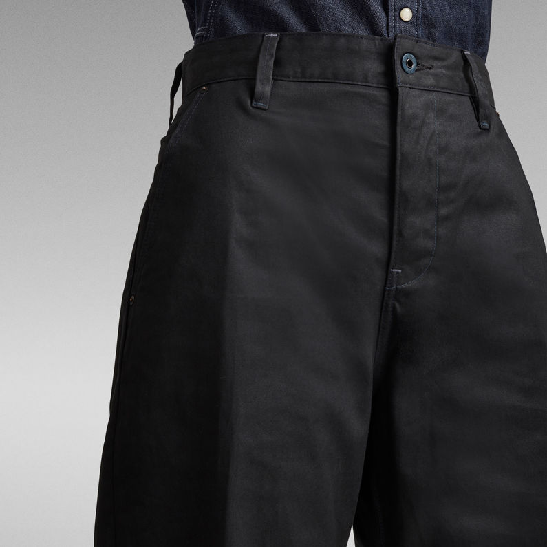 G-Star RAW® GSRR Eve 3D Mid Wide leg Jeans Zwart