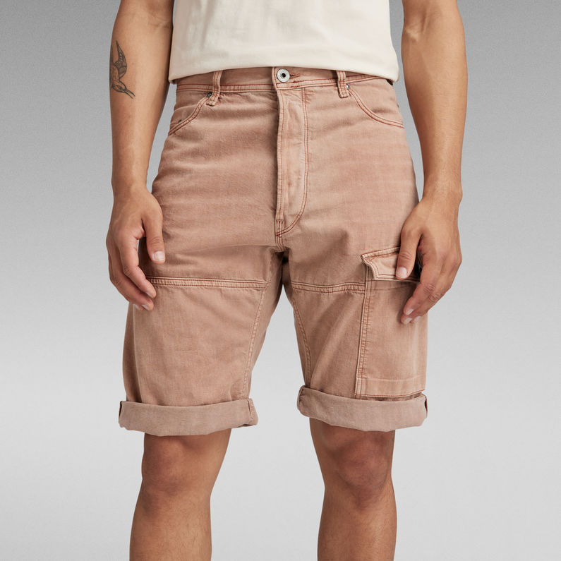 g-star-raw-bearing-cargo-shorts-pink