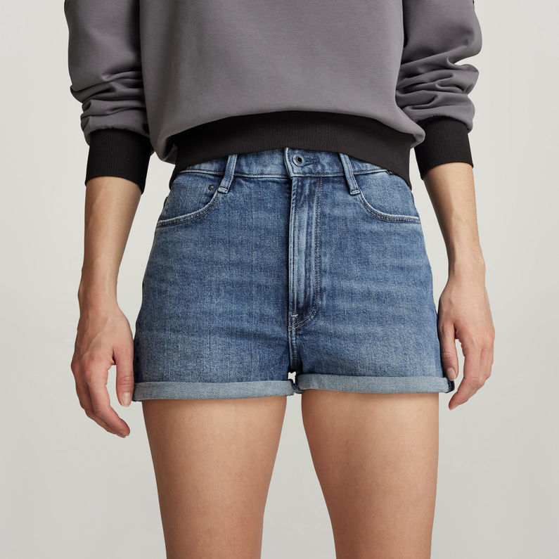 G-Star RAW® Tedie Denim Short Midden blauw