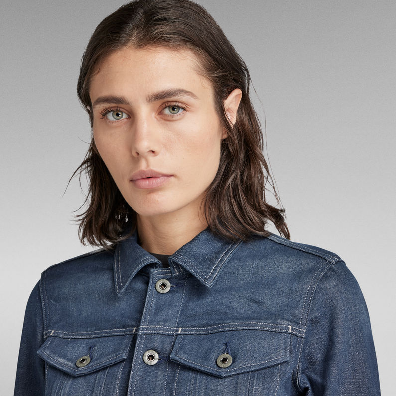 G-STAR® D-Staq Deconstructed Denim Jacket Medium blue