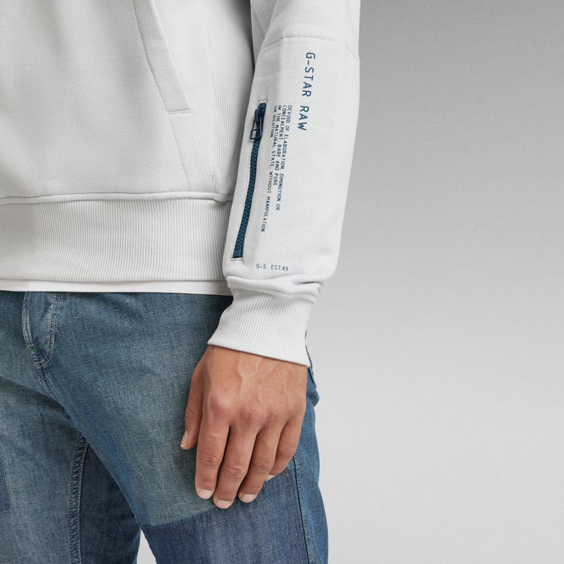G-STAR® Sobiru Anorak Loose Sweater Grey