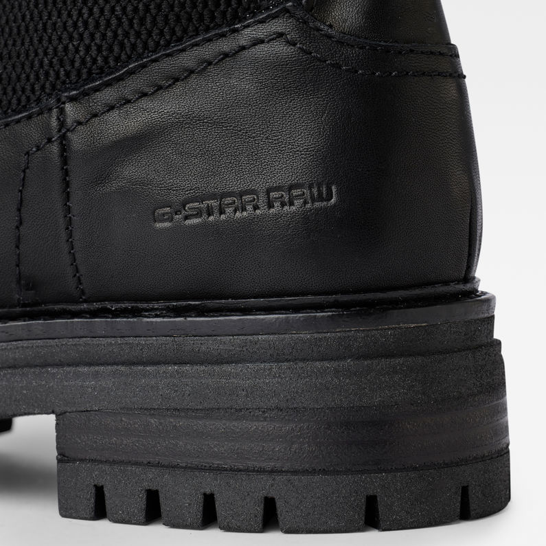 G-Star RAW® Midge Chelsea Denim Boots Zwart detail