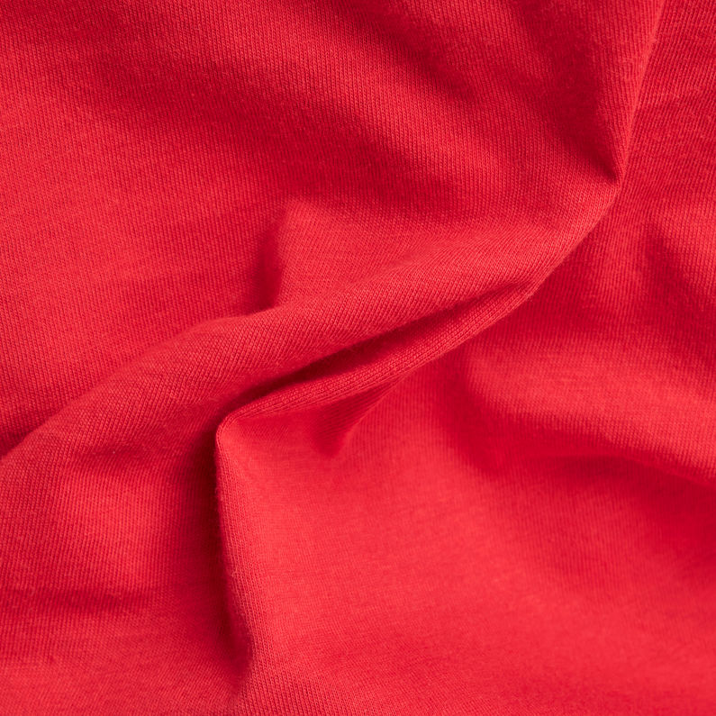 G-STAR® T-Shirt Logo Originale Rouge