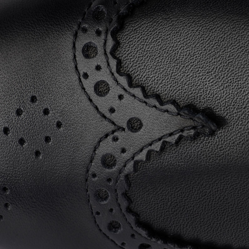 G-Star RAW® Midge Chelsea Denim Boots Black fabric shot