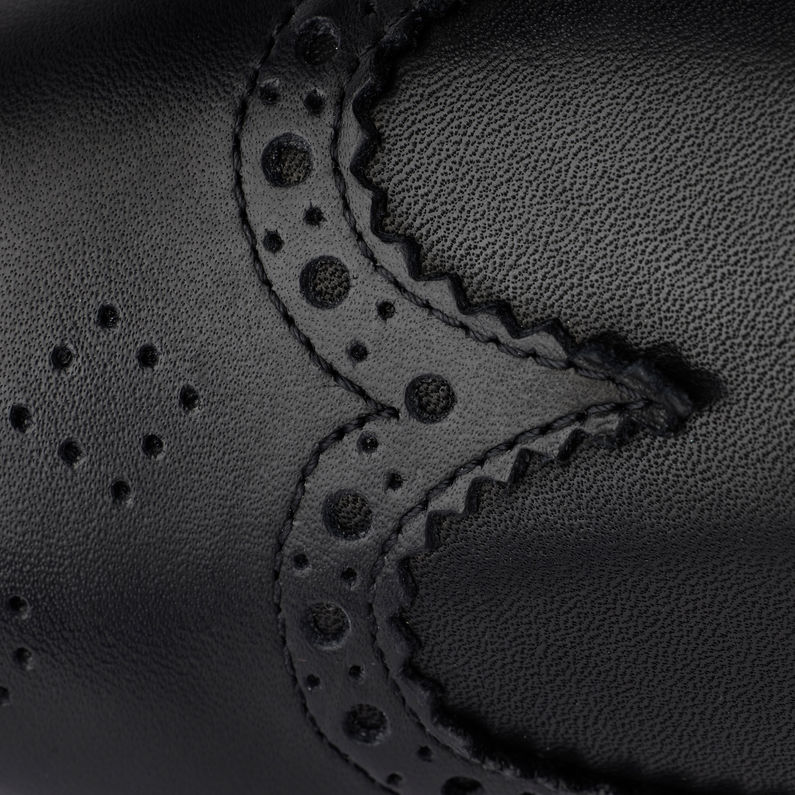 G-Star RAW® Midge Chelsea Denim Boots Zwart fabric shot