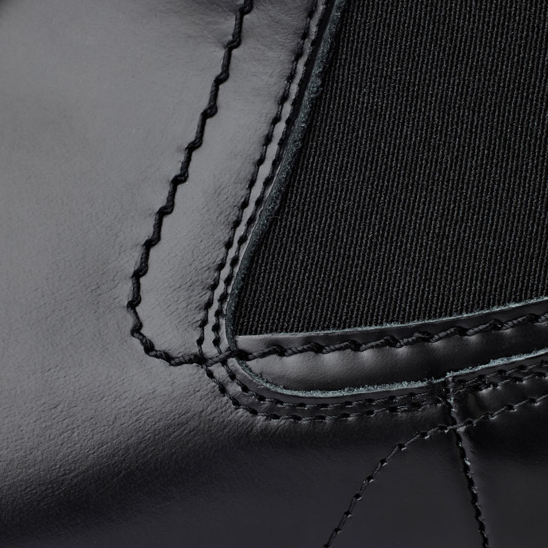 G-STAR® Bottines Gann Chelsea BXL Noir fabric shot