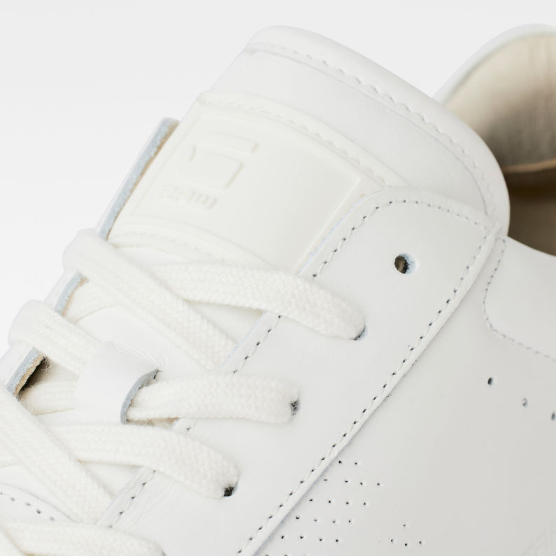 G-Star RAW® Baskets Loam II Leather Blanc detail